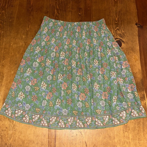 Max Studio Dresses & Skirts - Max Studio Womens Floral Pull On Skirt Skort Green Size Small‎ Boho NWT